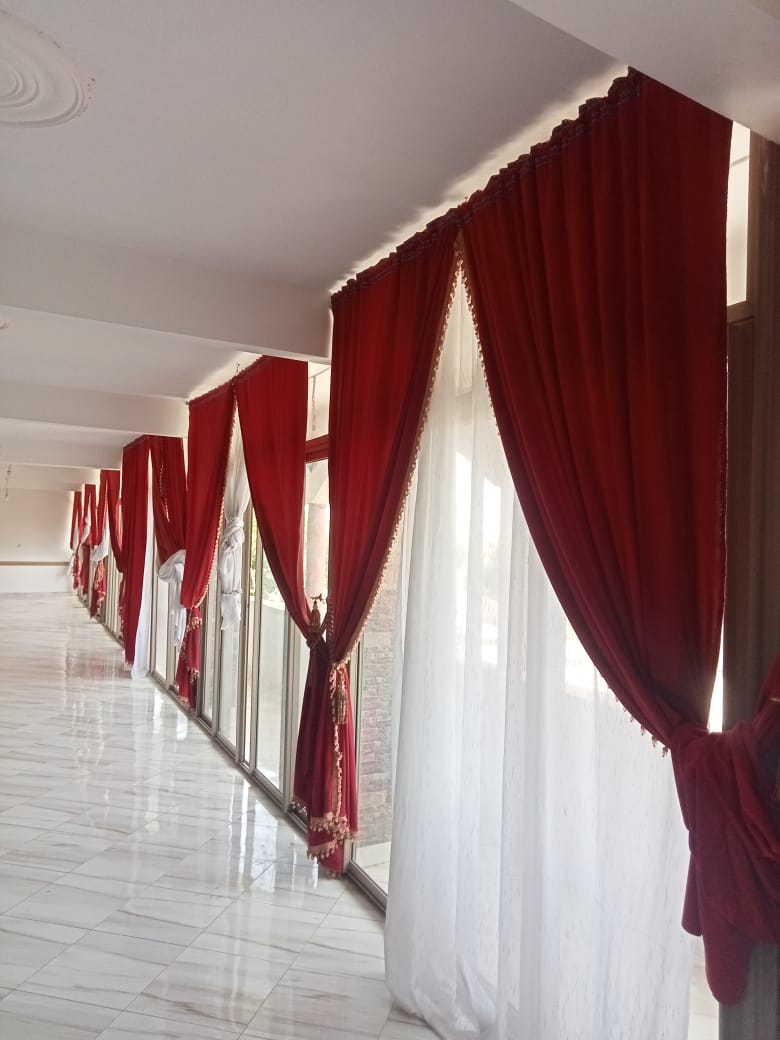 Décoration de la salle des fêtes